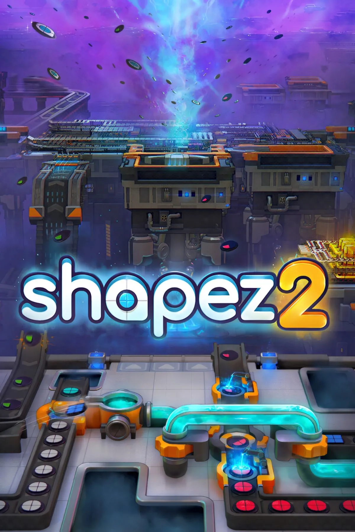 Thiết kế tối giản và các hình dạng hình học trong đồ họa của game Shapez 2