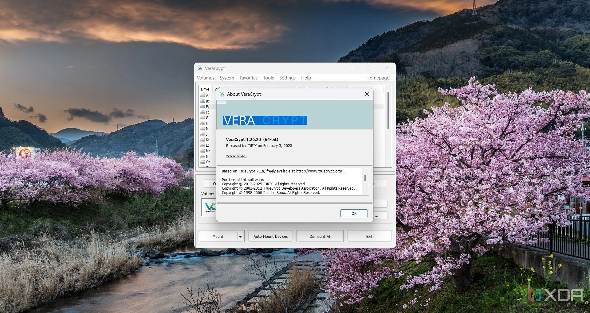 Thông tin giới thiệu về VeraCrypt, nhấn mạnh tính năng mã nguồn mở