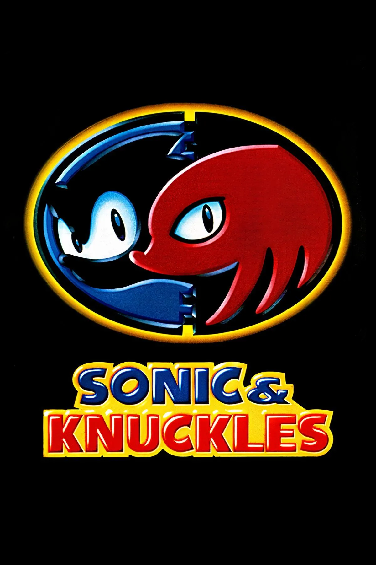 Tổng hợp các cảnh gameplay từ Sonic 3 &amp; Knuckles, thể hiện Sonic, Tails và Knuckles trong các màn chơi đầy tốc độ