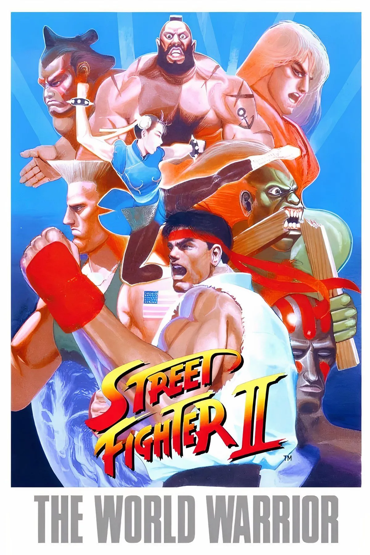 Tổng hợp hình ảnh trong game Street Fighter II trên SNES