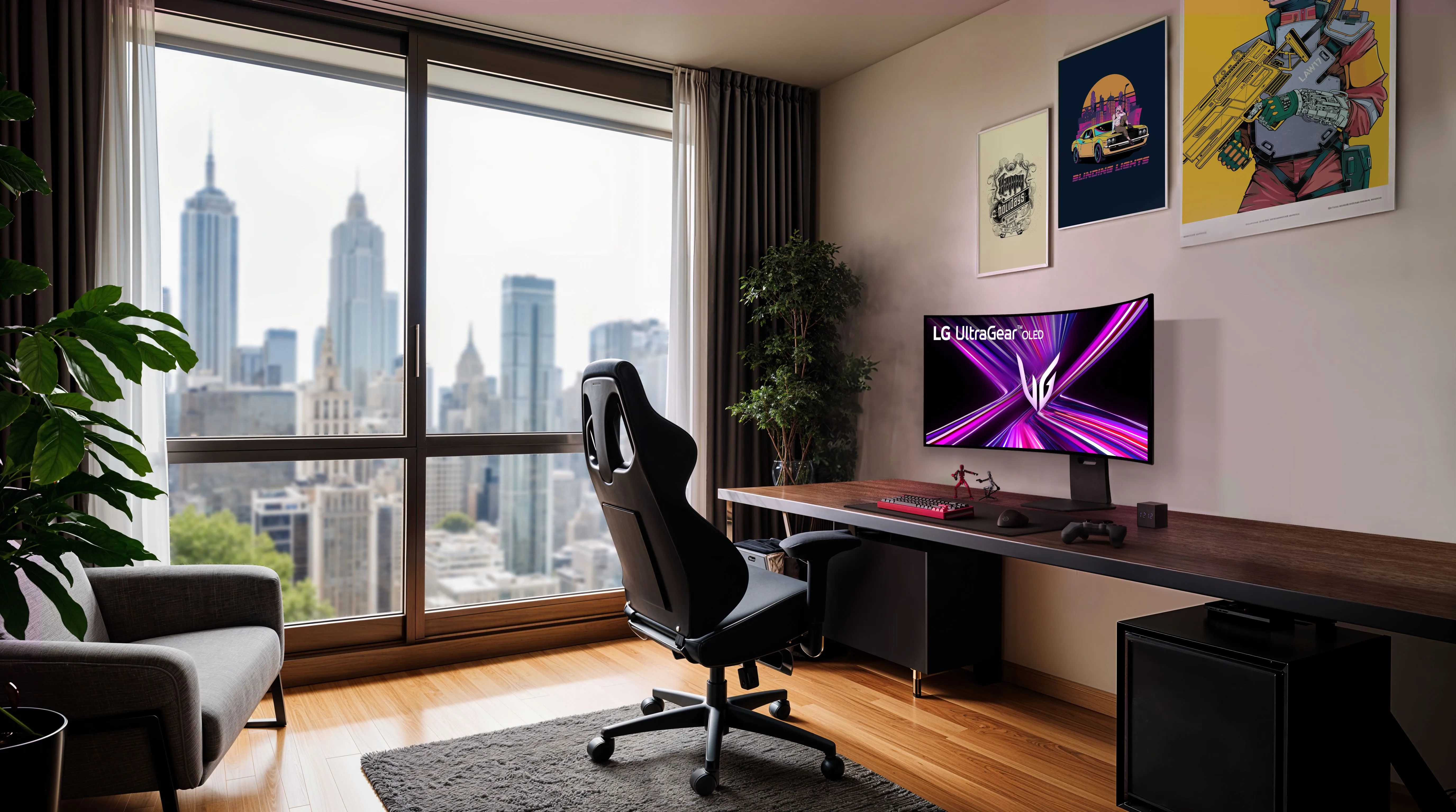 Trải nghiệm hiển thị sống động trên màn hình LG UltraGear OLED 45 inch 5K khi chơi game