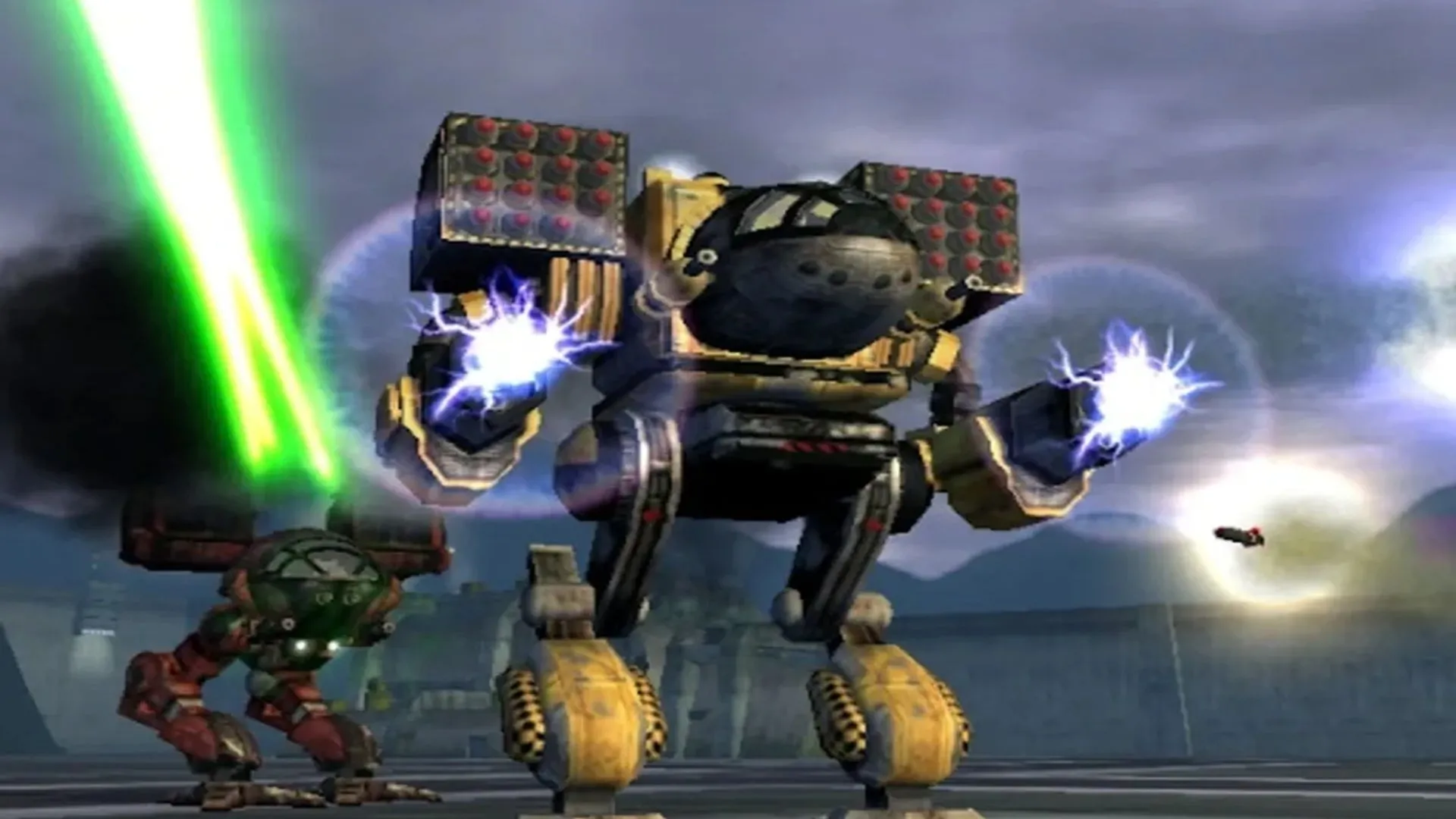 Trận chiến người máy khổng lồ trong game MechAssault trên Xbox