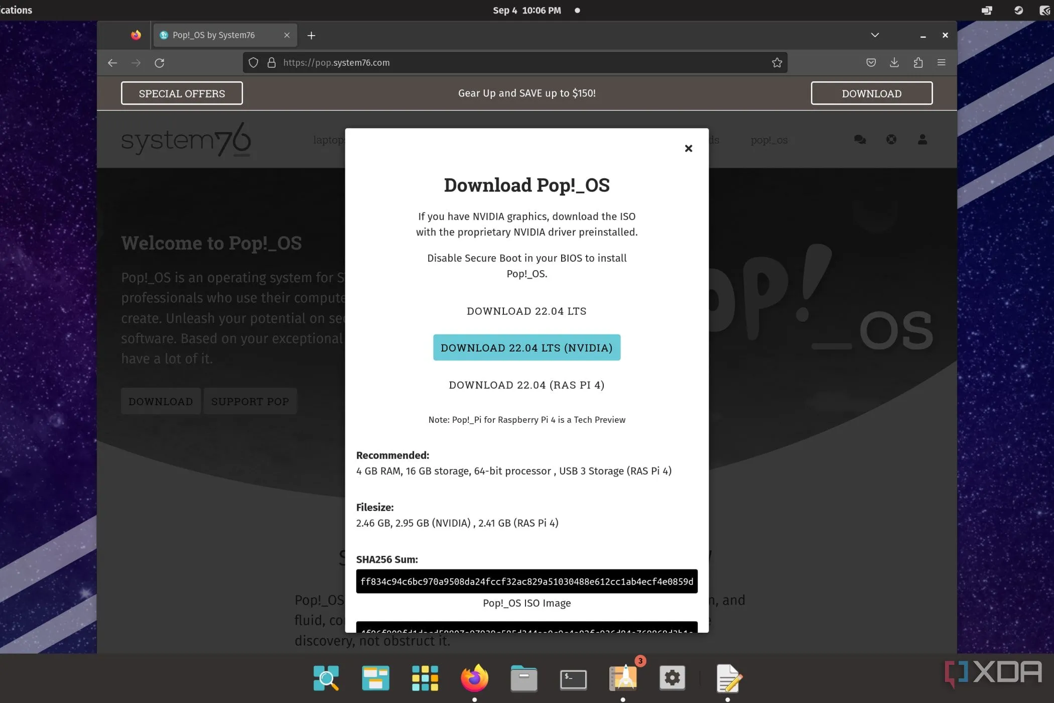 Trang tải xuống Pop!_OS phiên bản 22.04 LTS tích hợp sẵn driver Nvidia, dễ dàng cho người mới