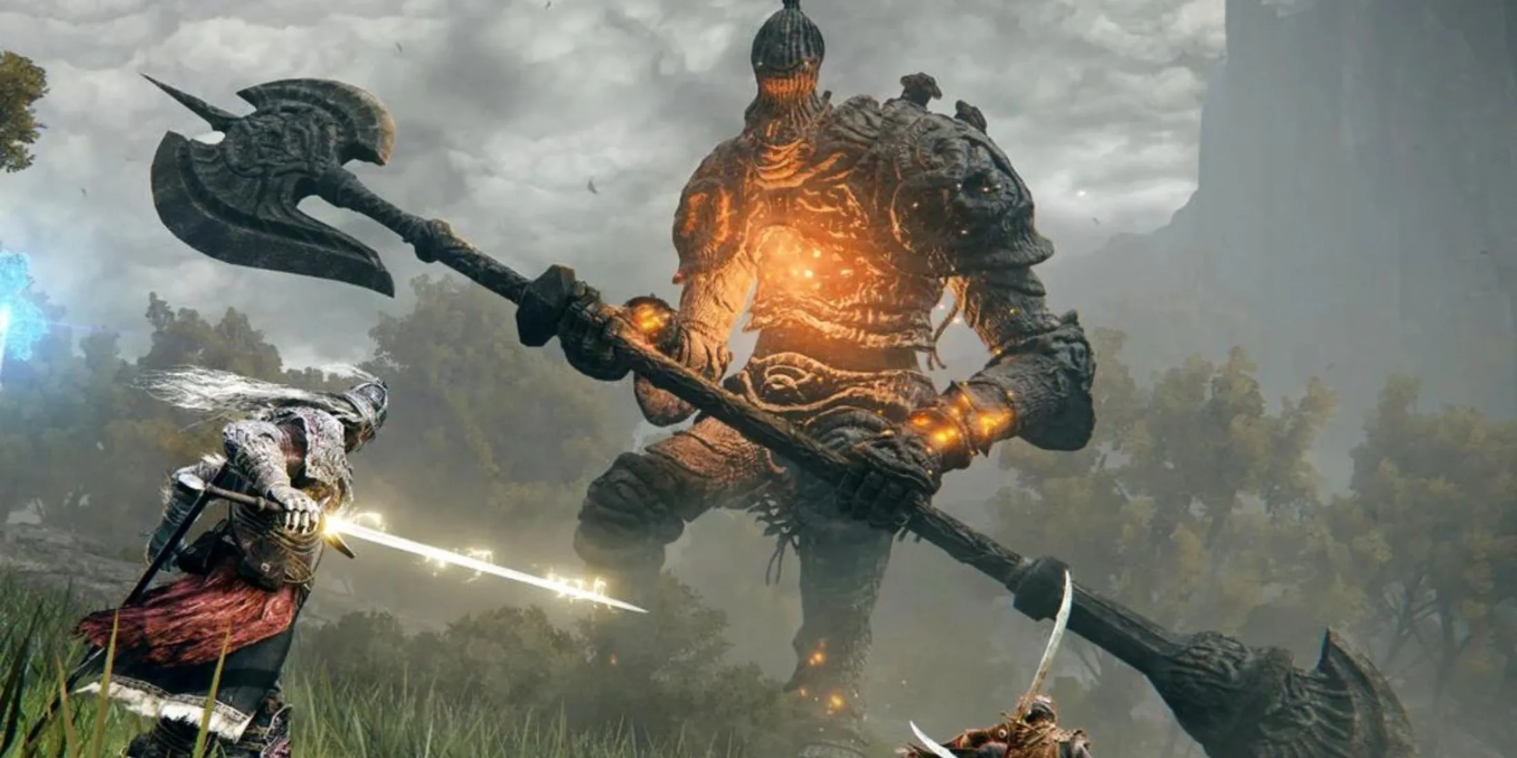 Trùm Golem khổng lồ, một thử thách khác trong Elden Ring