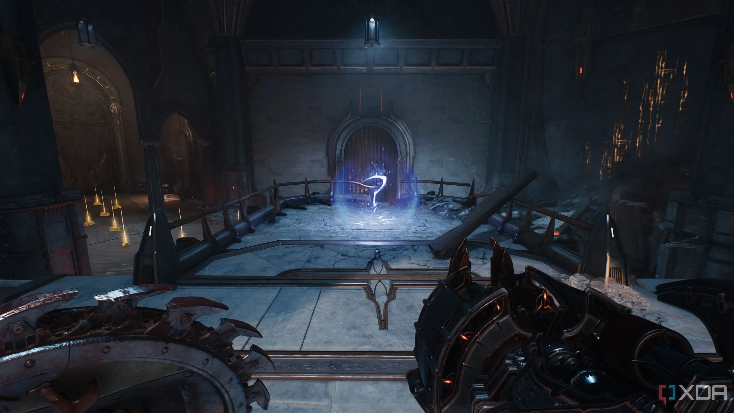Vật phẩm sưu tầm đồ chơi Hell Knight được tìm thấy trong một khu vực bí mật của Doom The Dark Ages.