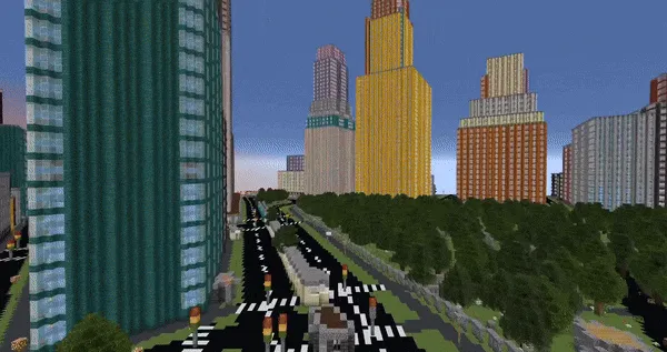 Video demo công cụ Arnis chuyển đổi dữ liệu OpenStreetMap thành thế giới Minecraft, hiển thị quá trình xây dựng thành phố tự động trong game.