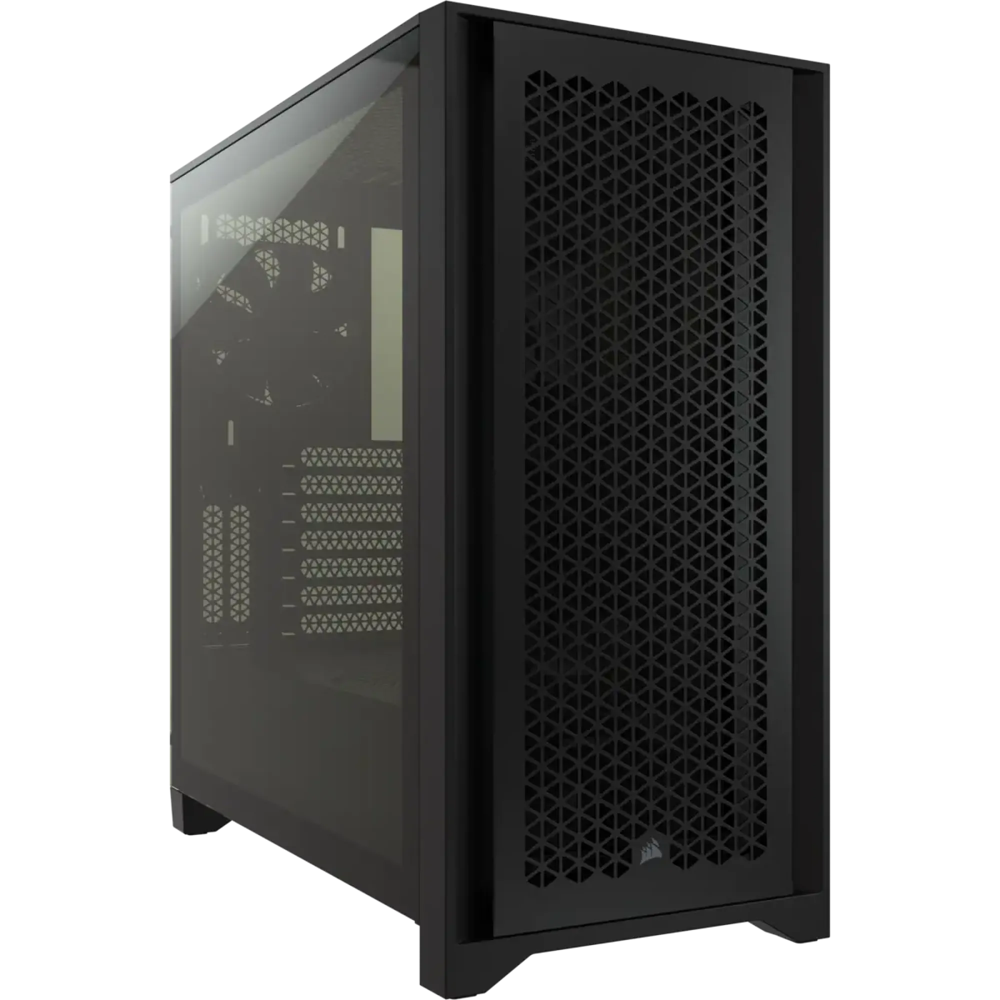 Vỏ case Corsair 4000D Airflow màu đen, một lựa chọn tối ưu cho luồng khí PC.