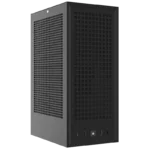 Vỏ case PC mini ITX Hyte Revolt 3 màu đen, thiết kế nhỏ gọn và hiện đại, lý tưởng cho việc xây dựng dàn PC tối giản.