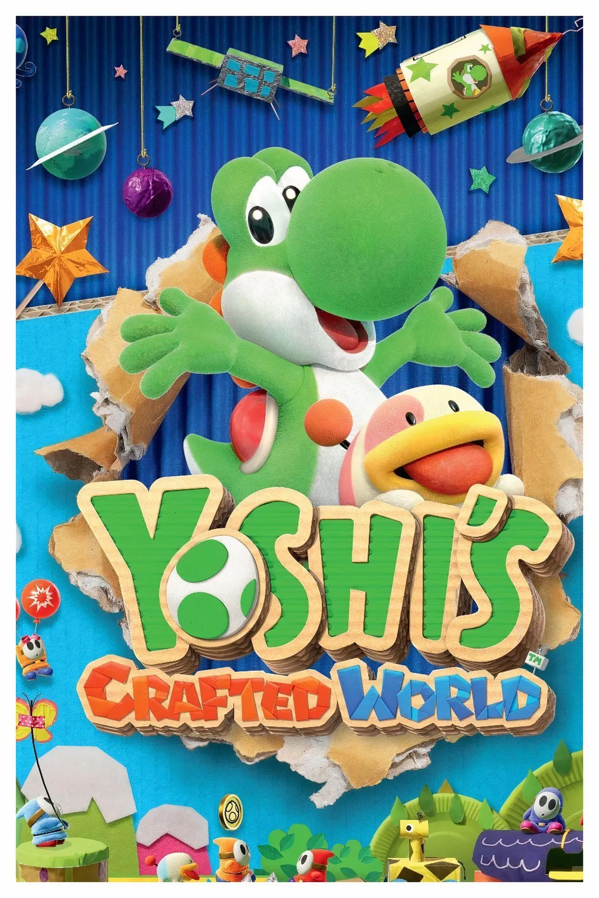 Yoshi trong thế giới thủ công độc đáo của Yoshi's Crafted World